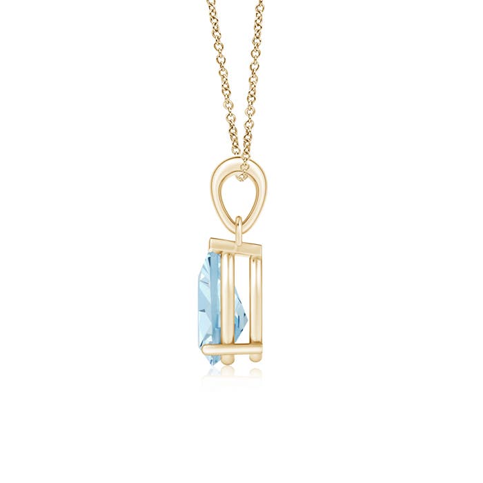 AA - Aquamarine / 1.25 CT / 14 KT Yellow Gold