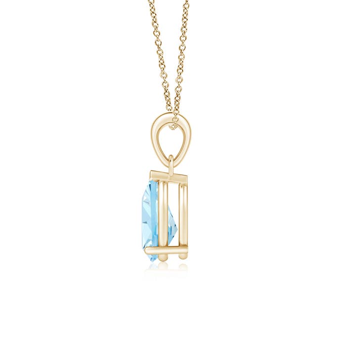 AAA - Aquamarine / 1.25 CT / 14 KT Yellow Gold