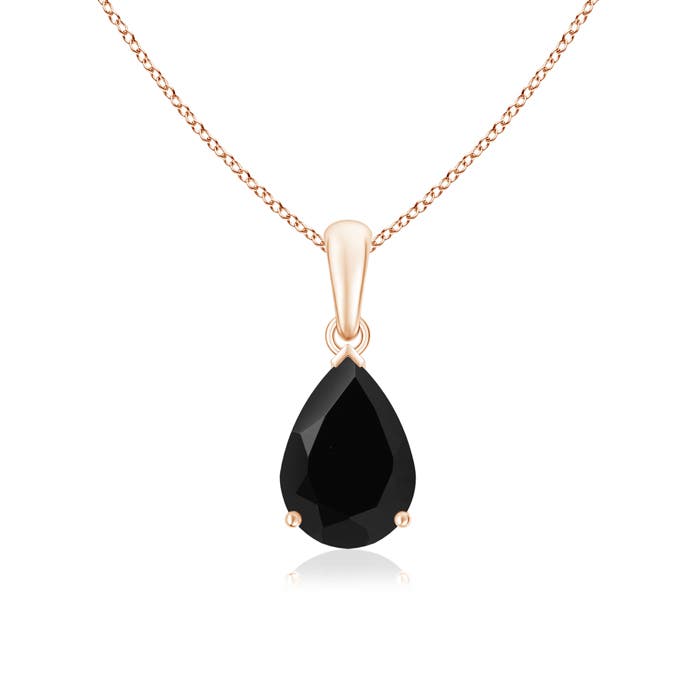 AAA - Black Onyx / 2.15 CT / 14 KT Rose Gold