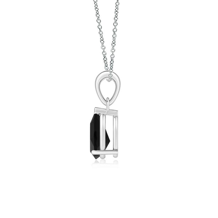 AAA - Black Onyx / 1.05 CT / 14 KT White Gold