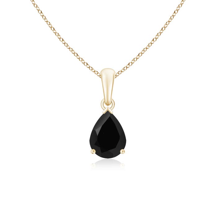 AAA - Black Onyx / 1.05 CT / 14 KT Yellow Gold