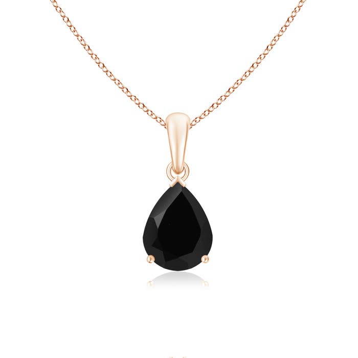 AAA - Black Onyx / 1.85 CT / 14 KT Rose Gold