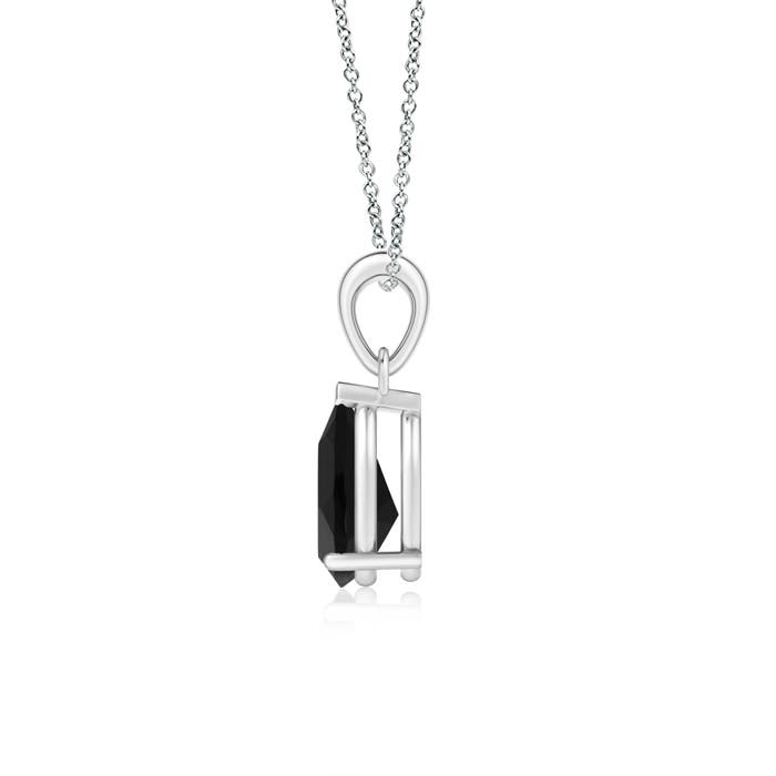 AAA - Black Onyx / 1.85 CT / 14 KT White Gold