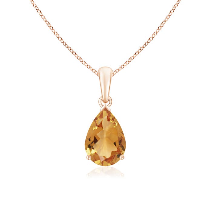 A - Citrine / 1.9 CT / 14 KT Rose Gold