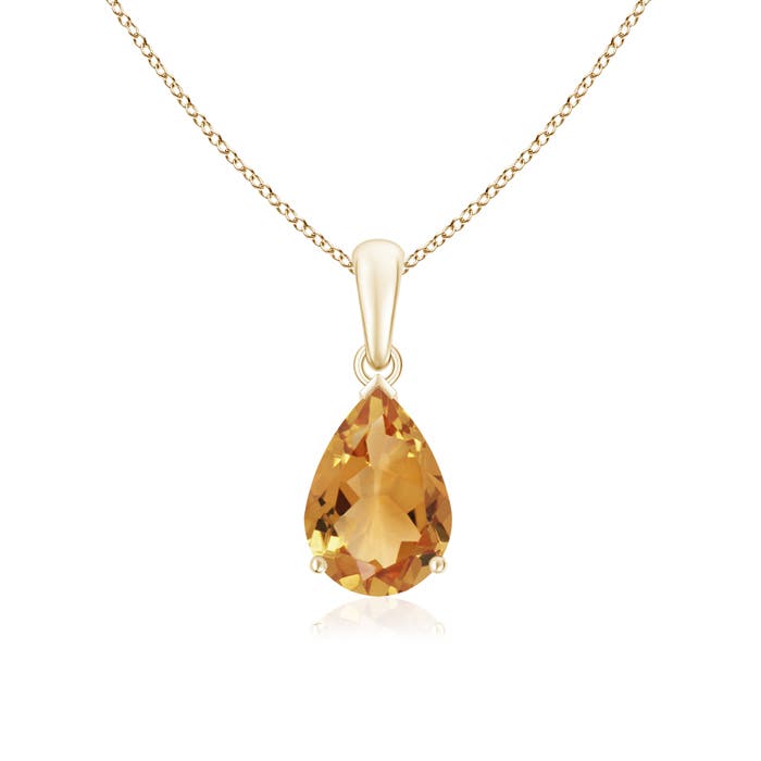 A - Citrine / 1.9 CT / 14 KT Yellow Gold