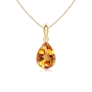 Pear AA Citrine