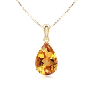 Pear AA Citrine
