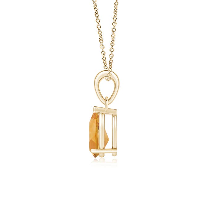 A - Citrine / 1 CT / 14 KT Yellow Gold