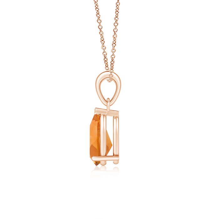 AAA - Citrine / 1.5 CT / 14 KT Rose Gold