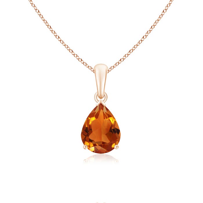 AAAA - Citrine / 1.5 CT / 14 KT Rose Gold