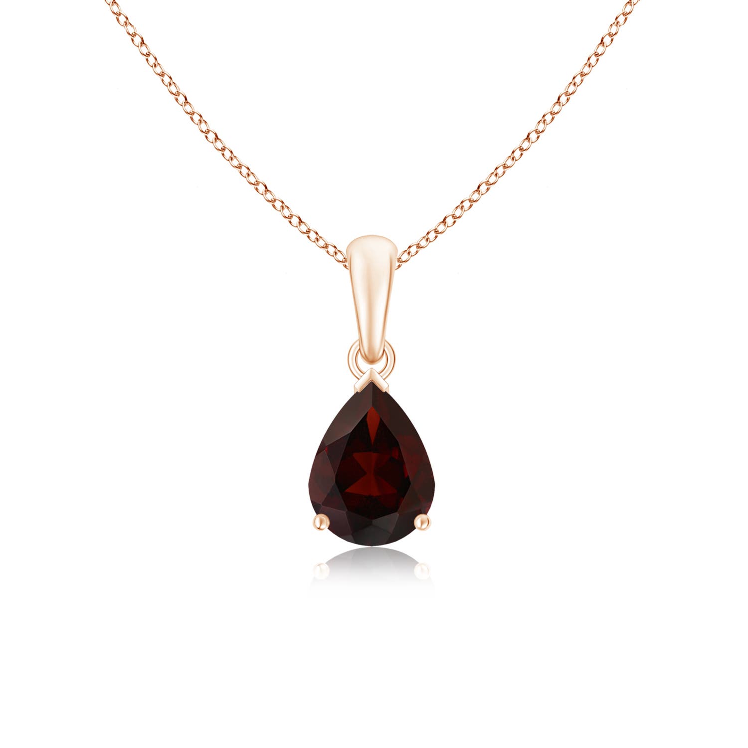 A - Garnet / 1.3 CT / 14 KT Rose Gold