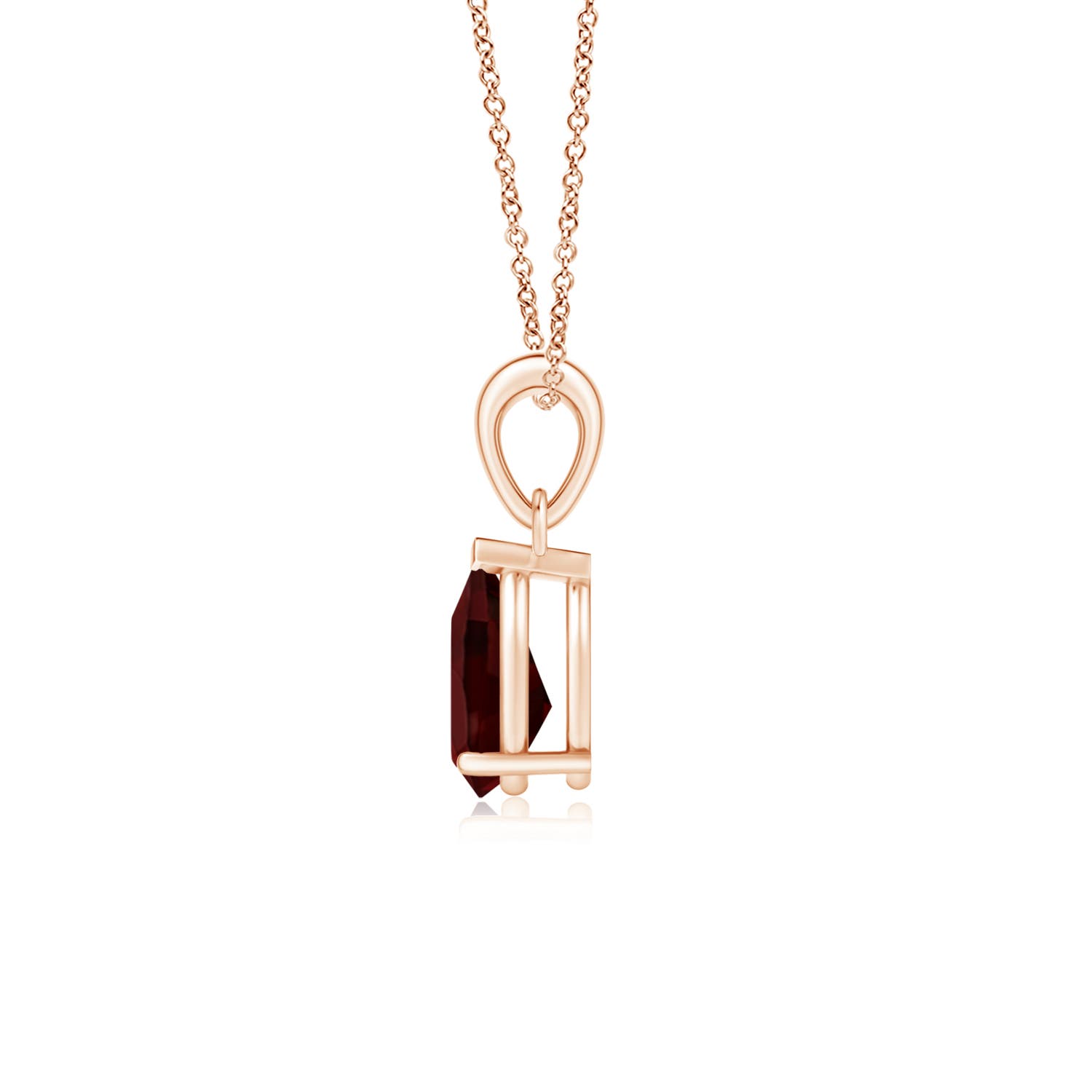 AA - Garnet / 1.3 CT / 14 KT Rose Gold