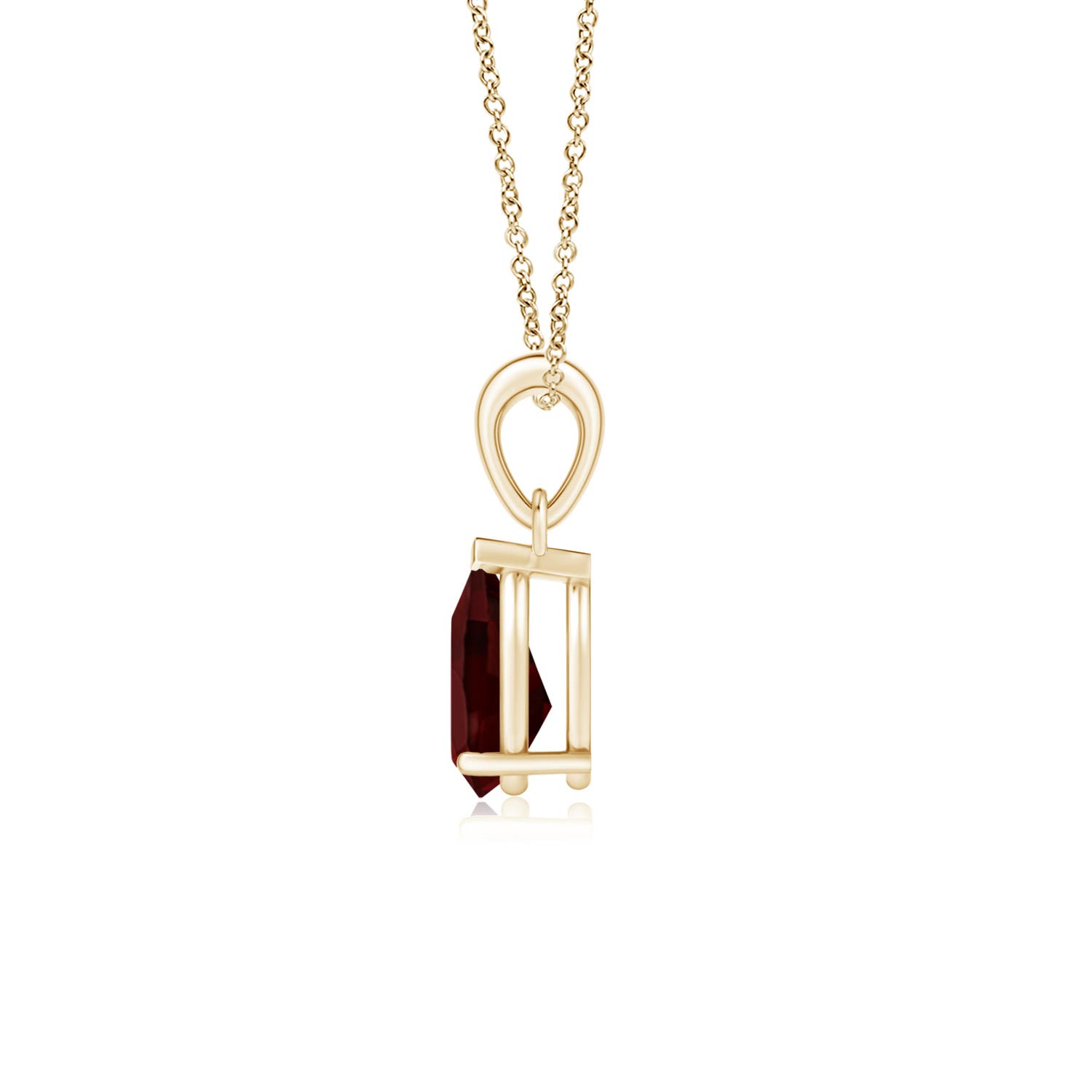 AA - Garnet / 1.3 CT / 14 KT Yellow Gold