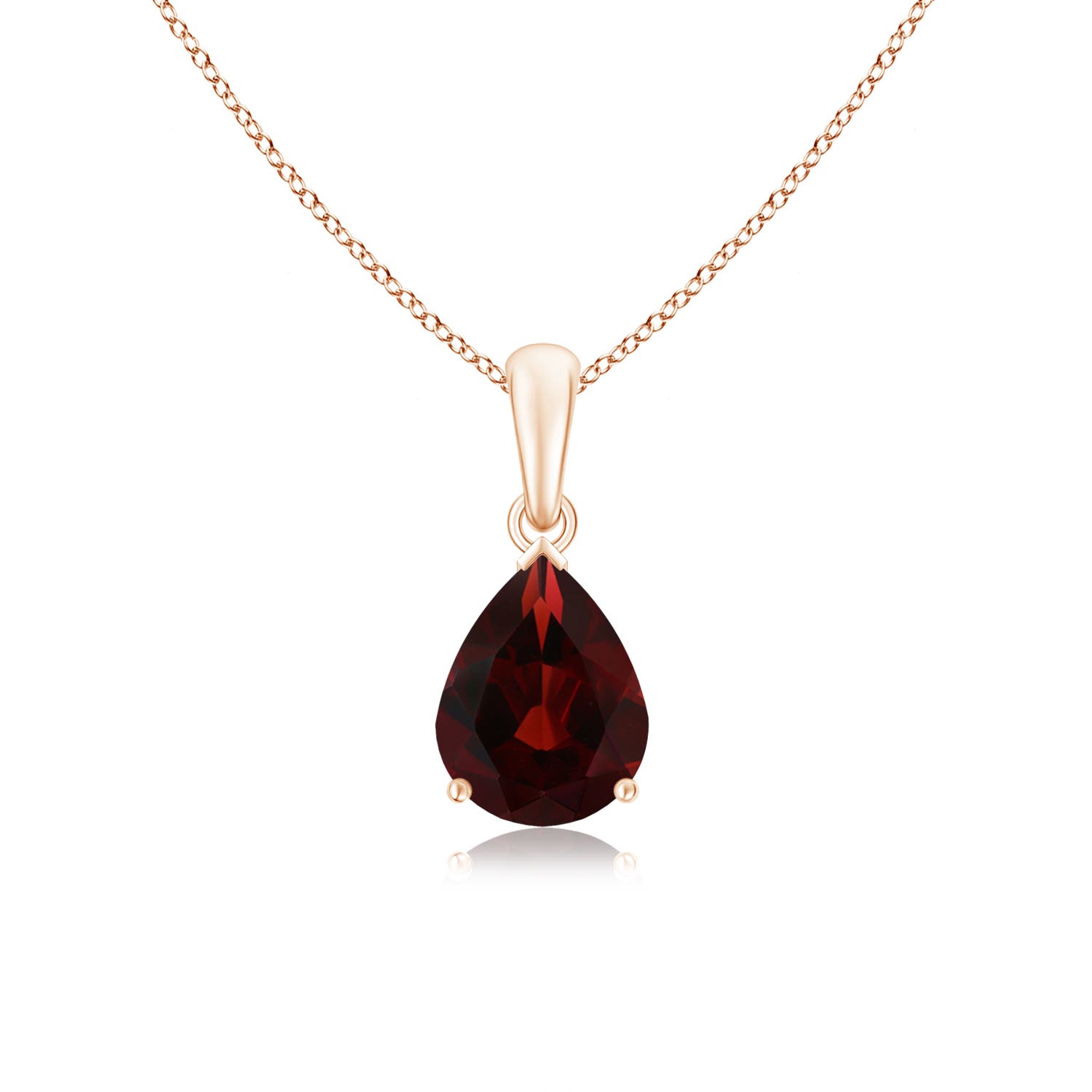 AA - Garnet / 1.8 CT / 14 KT Rose Gold