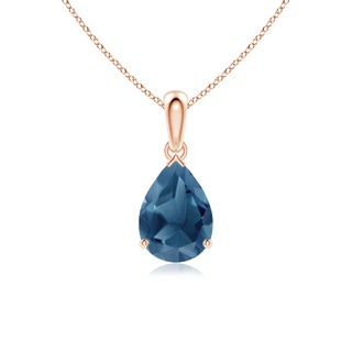 Pear A London Blue Topaz