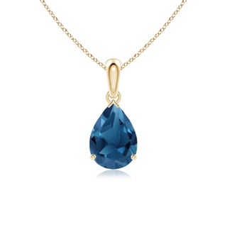 Pear AA London Blue Topaz