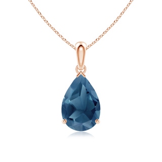 Pear A London Blue Topaz