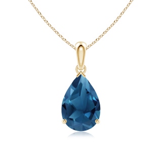 Pear AA London Blue Topaz