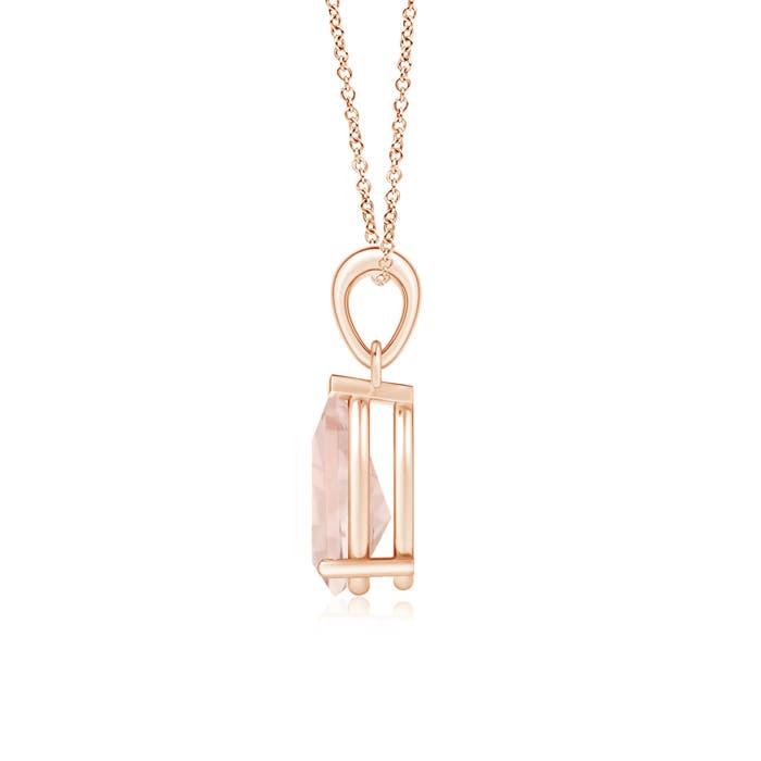 A - Morganite / 1.6 CT / 14 KT Rose Gold