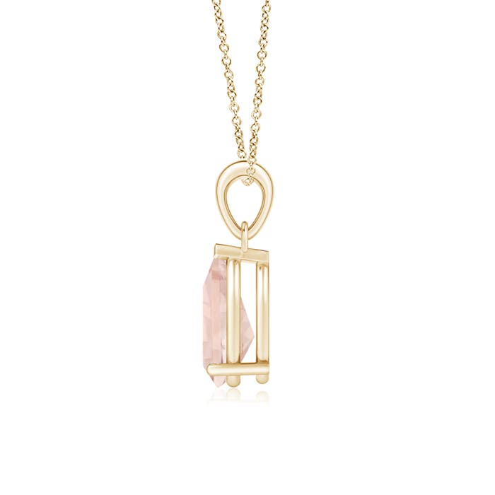 A - Morganite / 1.6 CT / 14 KT Yellow Gold