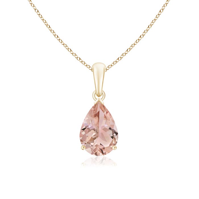 AAA - Morganite / 1.6 CT / 14 KT Yellow Gold