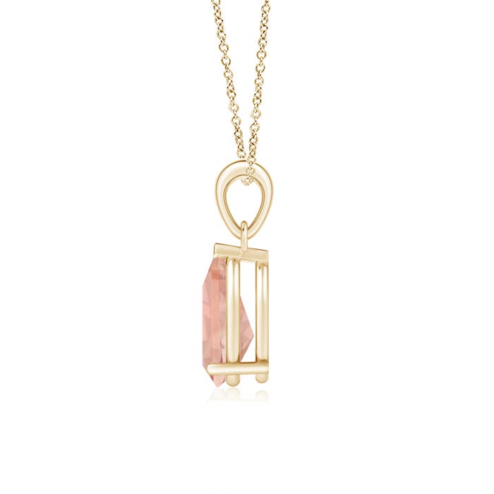 AAA - Morganite / 1.6 CT / 14 KT Yellow Gold