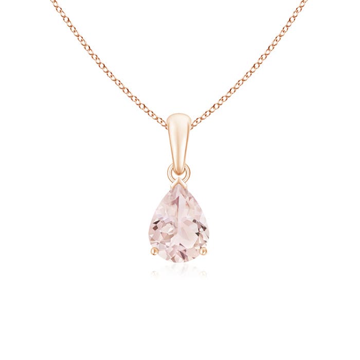 A - Morganite / 0.95 CT / 14 KT Rose Gold