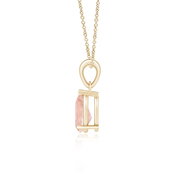 AAA - Morganite / 0.95 CT / 14 KT Yellow Gold