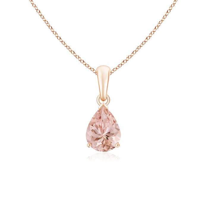 AAAA - Morganite / 0.95 CT / 14 KT Rose Gold