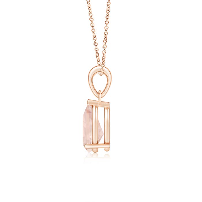 A - Morganite / 1.4 CT / 14 KT Rose Gold