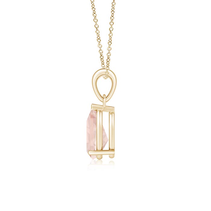 A - Morganite / 1.4 CT / 14 KT Yellow Gold