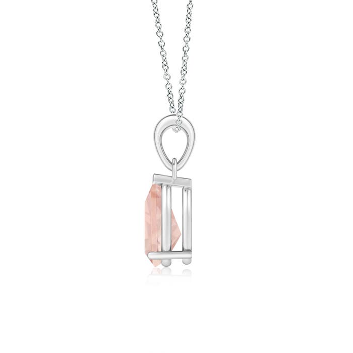 AA - Morganite / 1.4 CT / 14 KT White Gold