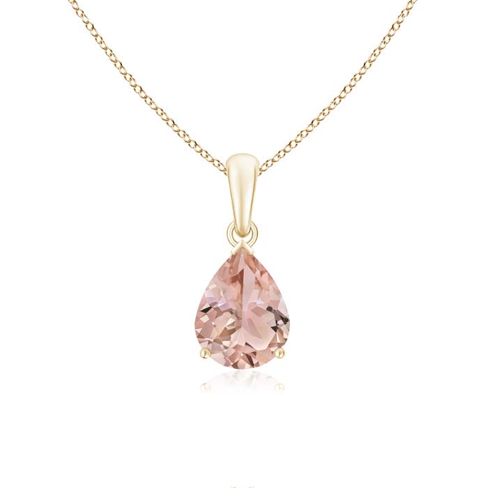 AAA - Morganite / 1.4 CT / 14 KT Yellow Gold