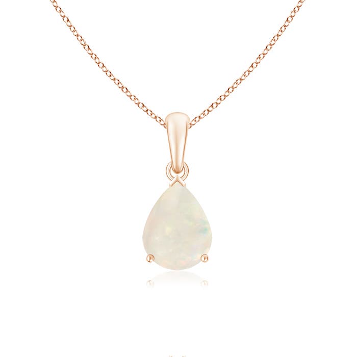 A - Opal / 0.9 CT / 14 KT Rose Gold