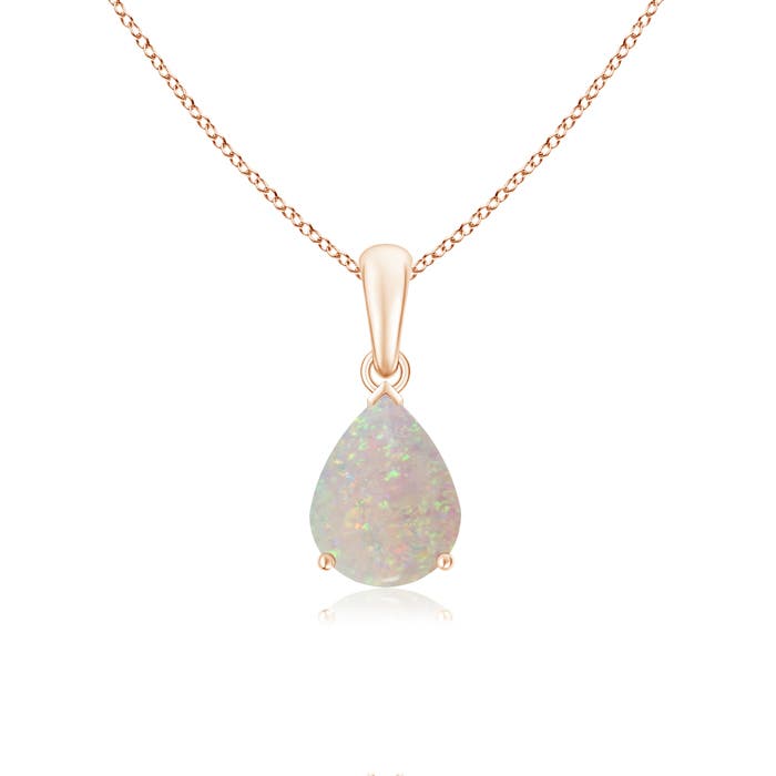 AA - Opal / 0.9 CT / 14 KT Rose Gold