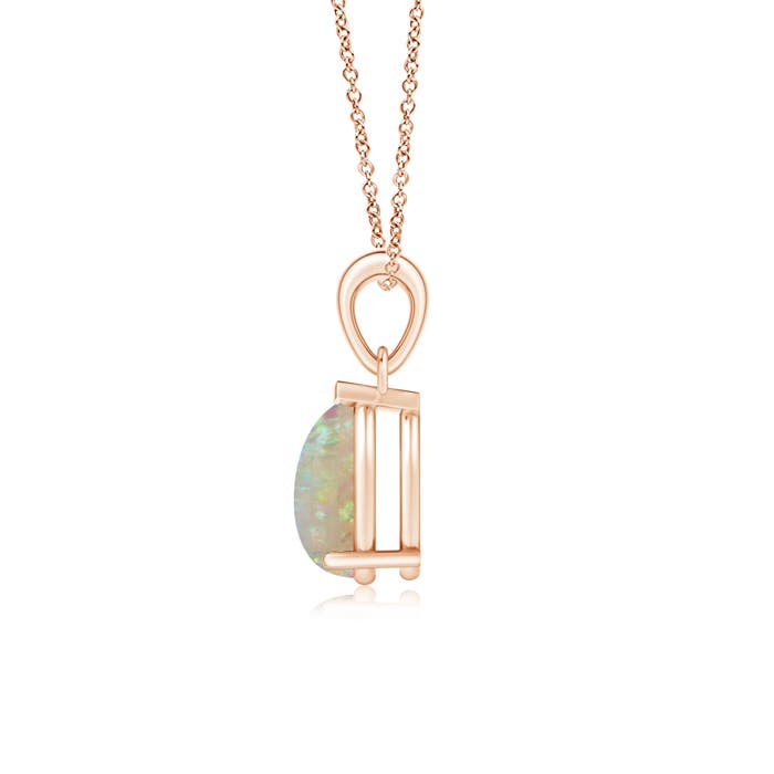 AAAA - Opal / 0.9 CT / 14 KT Rose Gold