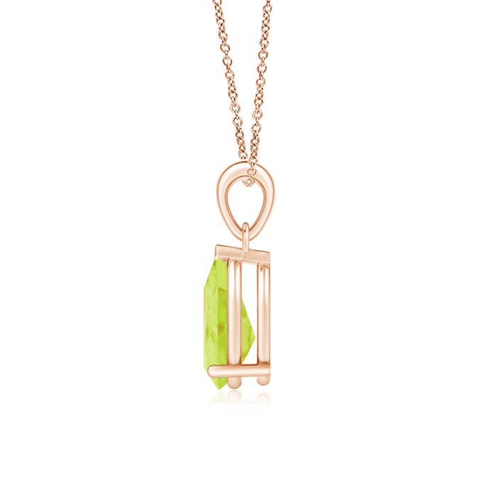 A - Peridot / 1.9 CT / 14 KT Rose Gold