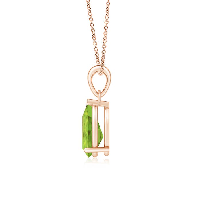 AA - Peridot / 1.9 CT / 14 KT Rose Gold