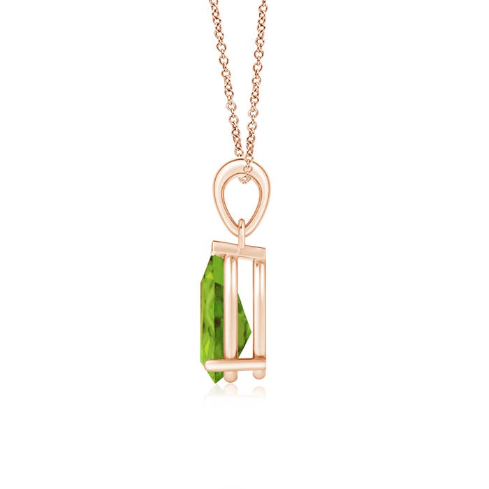 AAA - Peridot / 1.9 CT / 14 KT Rose Gold