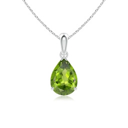 Solitaire Peridot Solitaire Necklaces & Pendants