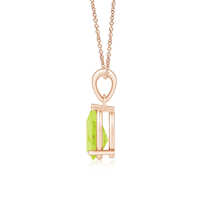 A - Peridot / 1.6 CT / 14 KT Rose Gold