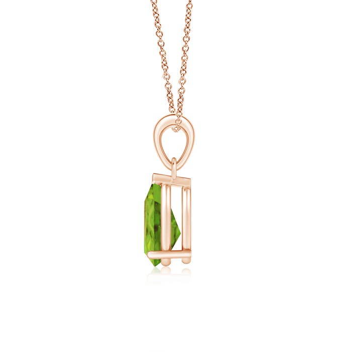 AAA - Peridot / 1.6 CT / 14 KT Rose Gold