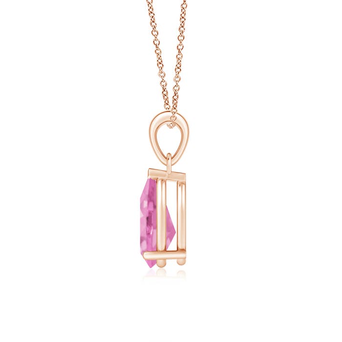 A - Pink Sapphire / 2.5 CT / 14 KT Rose Gold