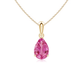 Pear AAA Pink Sapphire