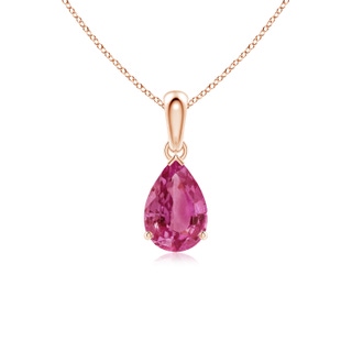 Pear AAAA Pink Sapphire