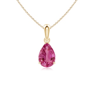 Pear AAAA Pink Sapphire
