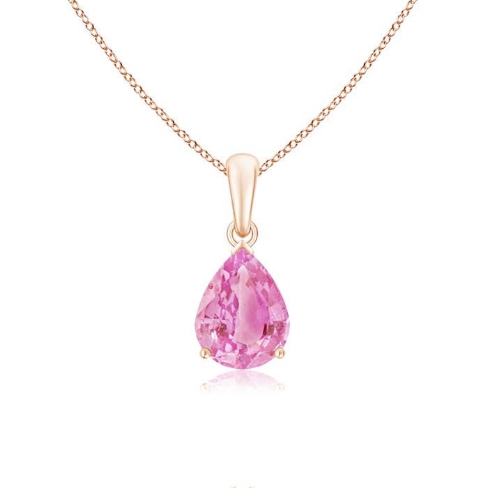 A - Pink Sapphire / 1.9 CT / 14 KT Rose Gold