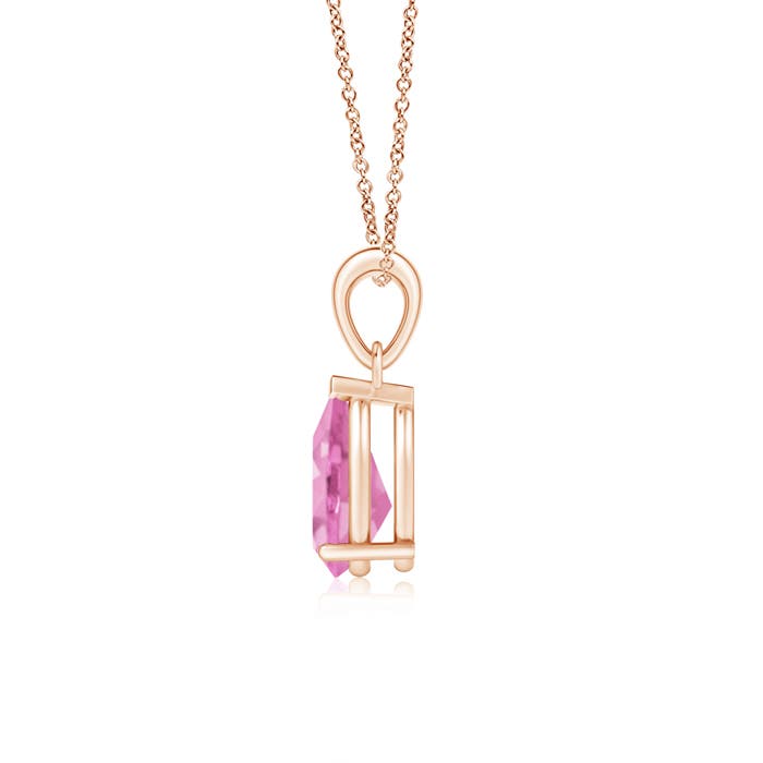 A - Pink Sapphire / 1.9 CT / 14 KT Rose Gold