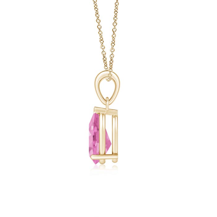 A - Pink Sapphire / 1.9 CT / 14 KT Yellow Gold