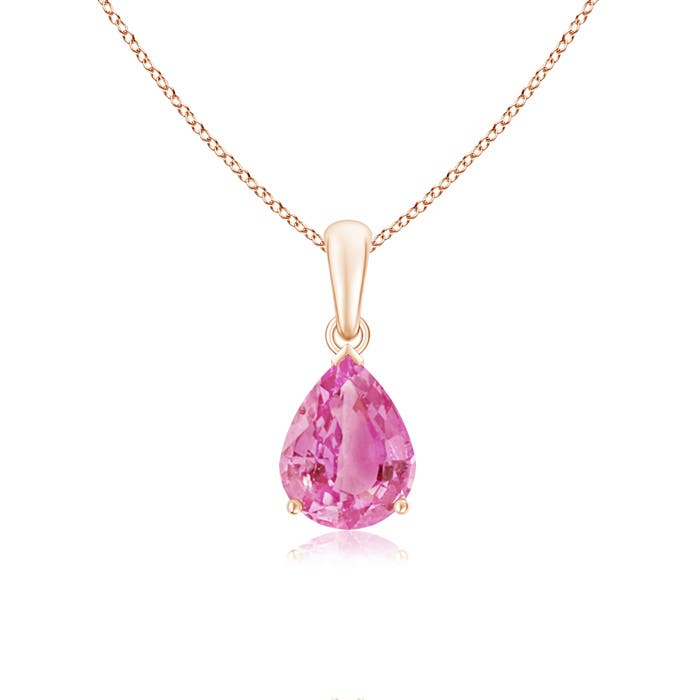 AA - Pink Sapphire / 1.9 CT / 14 KT Rose Gold